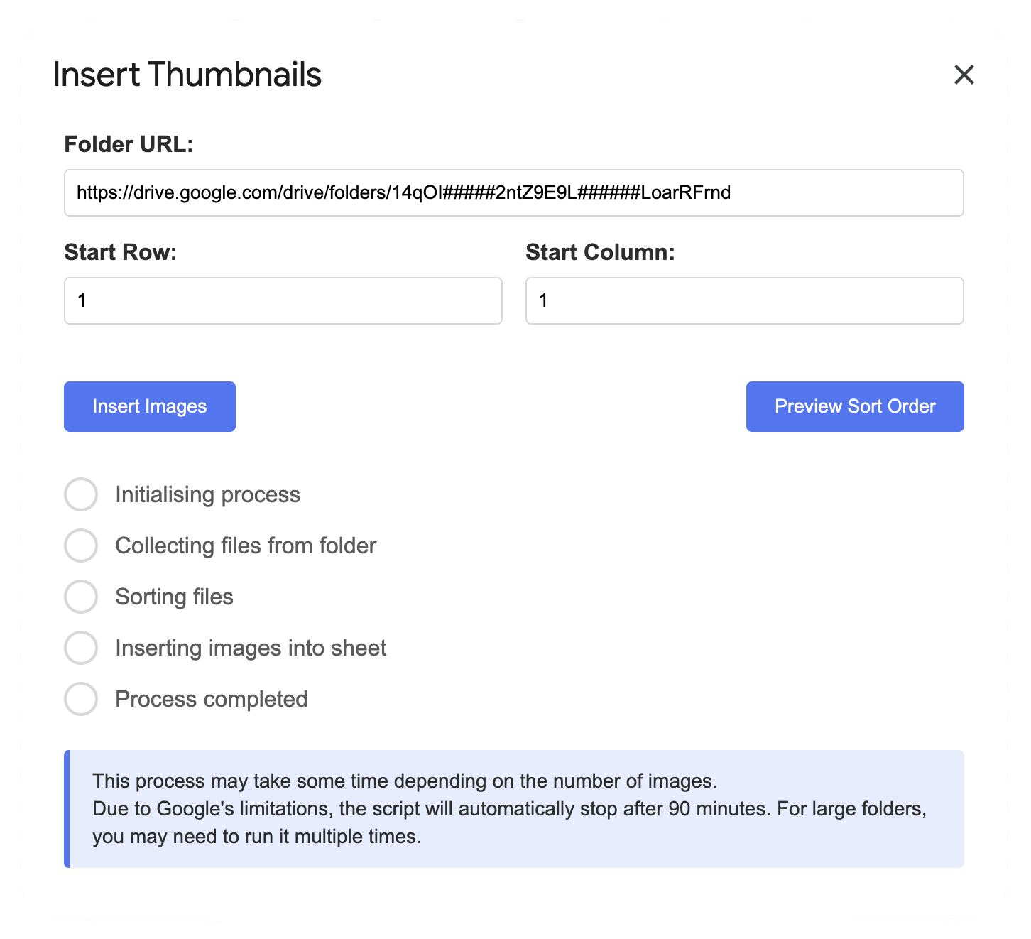 Batch Image Importer screenshot
